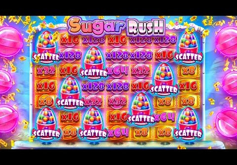MY BIGGEST EVER WINS On SUGAR RUSH!! (ABSOLUTELY MASSIVE)