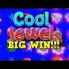 LIVE PLAY on Cool Jewels Slot Machine with Big Win!!!
