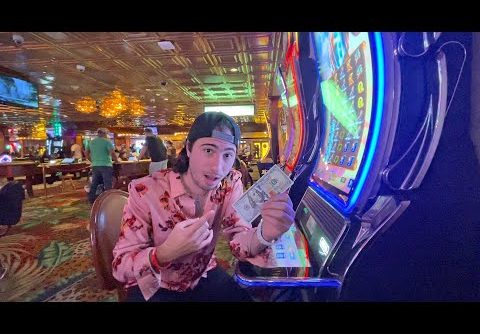 My MASSIVE Slot Win At The El Cortez In Las Vegas! 🤤🤤