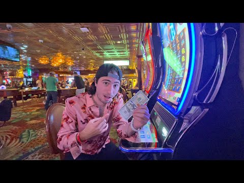 My MASSIVE Slot Win At The El Cortez In Las Vegas! 🤤🤤