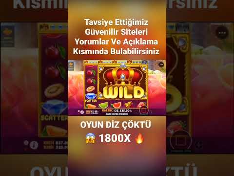 JuicyFruits l Yeter Dedikçe Verdi 1800x – Big Win #shorts #slotvideoları  #slot