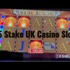 UK Casino Slots from Leeds – £1,000 Vs Eye of Horus at £5 Stake . Very Bonus Happy! Profit or loss?