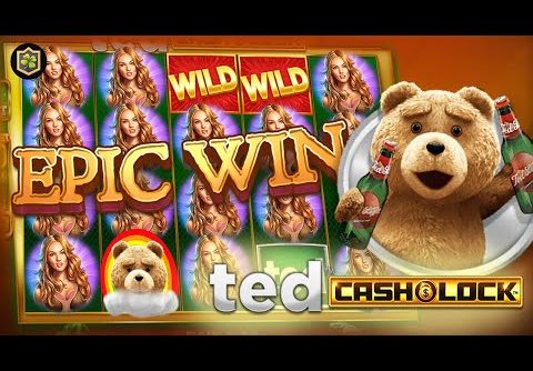 WOW!!! Slot Big Win 🔥 TED Cash Lock 🔥 from Blueprint Gaming – Casino Supplier of Online Slots