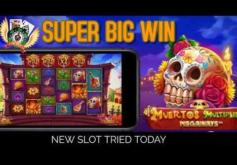 🔥 MUERTOS MULTIPLIER MEGAWAYS SUPER BIG WIN! 🔥 Watch till the end :) #casino #slots #bigwin