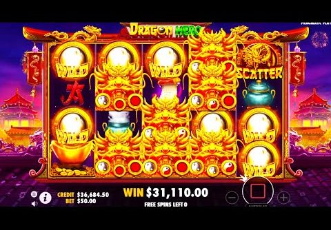 DRAGON HERO💥1000X WIN💥RECORD WIN ON THIS SLOT💥FULL SCREEN WILD💥PRAGMATIC PLAY💥MAX WIN💥