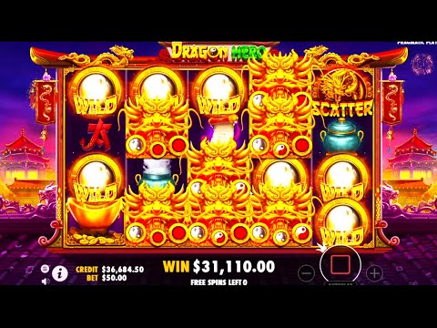 DRAGON HERO💥1000X WIN💥RECORD WIN ON THIS SLOT💥FULL SCREEN WILD💥PRAGMATIC PLAY💥MAX WIN💥