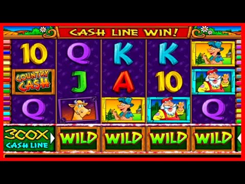 300x BIG WIN! ($30.00 BETS) 💰 COUNTRY CASH SLOT 💰 OLD BUT GOLD SLOTS