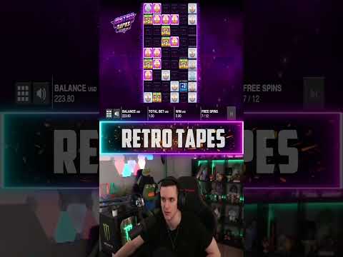 Record Win on Retro Tapes Slot! Biggest Win from 1000x