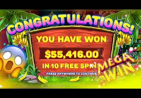 NEW SLOT WILD WILD BANANAS    🐒🍌 * won a bonus* (MEGA WIN)