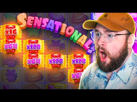 MY ALL IN SUGAR RUSH BONUS BUY RETRIGGERED AND HIT HUGE! (PROFIT!)