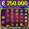 GATES OF OLYMPUS 5000X MAX WIN ON MAX BET OMG BIGGEST RECORD EVER €250.000 WIN #shorts