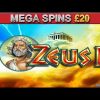 Zeus II Coral Bookies Slot – MAXIMUM FREE SPINS – £20 Mega Spins and £2 Play