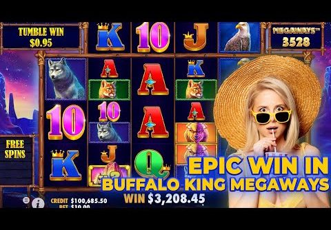 Buffalo King Megaways Slot Epic Win x321