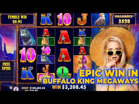 Buffalo King Megaways Slot Epic Win x321