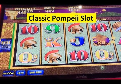 Classic Pompeii Slot for Super Big Win!! Aristocrat