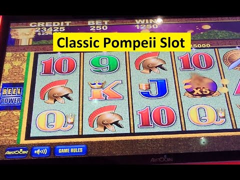 Classic Pompeii Slot for Super Big Win!! Aristocrat