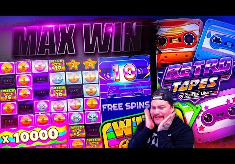 New Slot! Retro Tapes Big Wins!! 🚨🚨 MAX WIN ALERT 🚨🚨