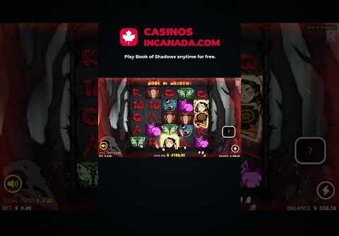 Book of Shadows Slot Mega Win x20745