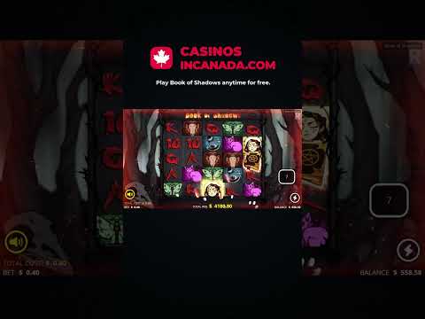 Book of Shadows Slot Mega Win x20745