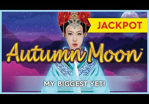 MY BIGGEST JACKPOT!! on Dragon Link Autumn Moon Slot – UP TO $50 BETS!