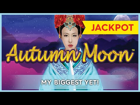 MY BIGGEST JACKPOT!! on Dragon Link Autumn Moon Slot – UP TO $50 BETS!