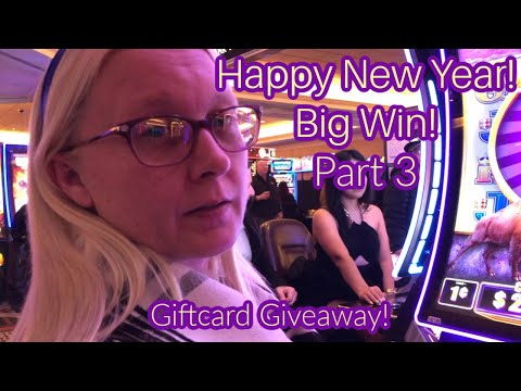 Big Win on NYE & Giftcard Giveaway (See Description)! Buffalo Diamond Slot Machine Jackpot Handpay!