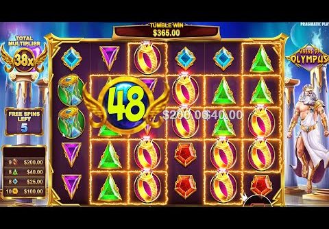 GATES OF OLYMPUS🔱 HIT x48 MULTIPLIER with BIG TUMBLE WIN MANY RINGS – BONUS BUY BIG WIN SLOT