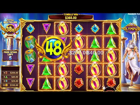 GATES OF OLYMPUS🔱 HIT x48 MULTIPLIER with BIG TUMBLE WIN MANY RINGS – BONUS BUY BIG WIN SLOT