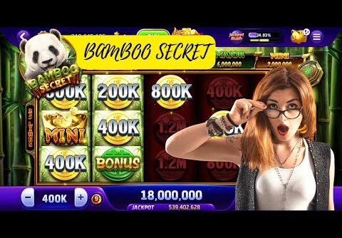 PLAY BAMBOO SECRET SLOT MACHINE/MEGA WIN/FREE SPINS