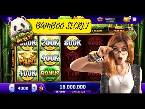 PLAY BAMBOO SECRET SLOT MACHINE/MEGA WIN/FREE SPINS