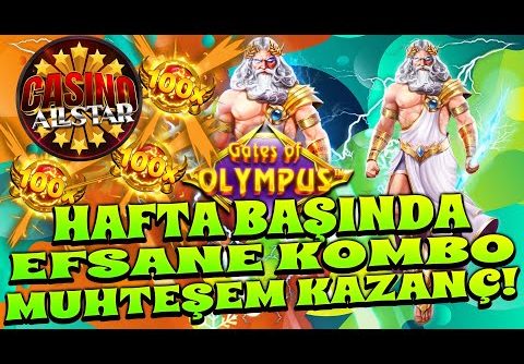 Gates of Olympus | HAFTAYA MUHTEŞEM KOMBOYLA BAŞLADIM | BIG WIN #gatesofolympusrekor #maxwin #slot