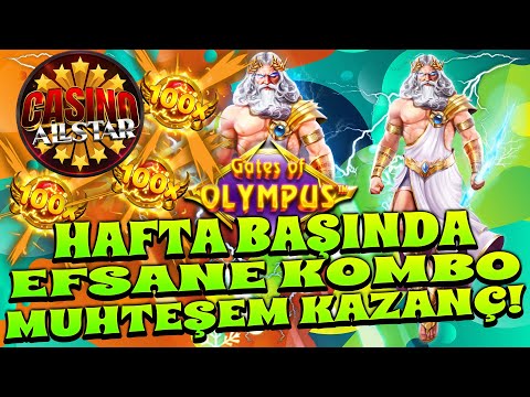 Gates of Olympus | HAFTAYA MUHTEŞEM KOMBOYLA BAŞLADIM | BIG WIN #gatesofolympusrekor #maxwin #slot