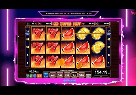 20 SUPER HOT – INSANE 50€  TO 1 000€ BIG WINS ! 🍀🍀🍀