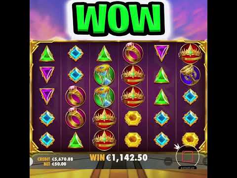 GATES OF OLYMPUS SLOT 🔥 BACK WITH A MEGA BIG WIN WOW‼️ #shorts