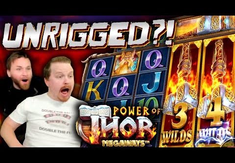 UNRIGGED?! Big Win on Power of Thor Megaways