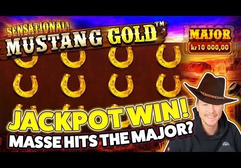 BIG WIN!! Small Jackpot on Mustang Gold – New slot from Pragmatic