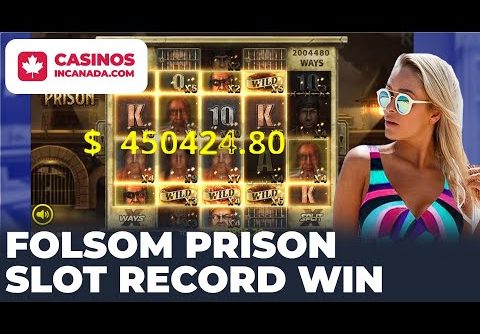 Big Win! Folsom Prison Slot Record Win 56304X