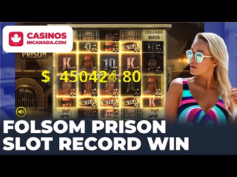 Big Win! Folsom Prison Slot Record Win 56304X