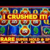 Rare SUPER HOLD & SPIN = HUGE WIN on Choy’s Kingdom Link Slot Machine!