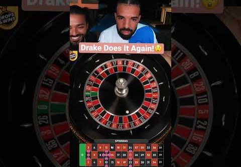 Drake Does It Again On Roulette! #drake #roulette #bigwin #casino