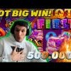 TRAINWRECKSTV NEW  BIG SLOT WIN 2023💰RECORD WIN 😱  COMPILATIONS OF MAX WIN 😍