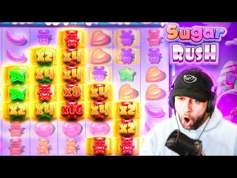 I GET A NEW BIGGEST WIN ON SUGAR RUSH!!… HUGE MULTI CLUSTERS!! (Bonus Buys)