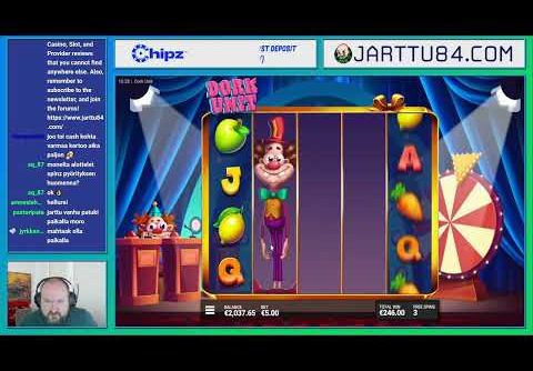 Bonushunt!! Sick Win From Dork Unit Slot Crowns 3 Bonus Collection!!