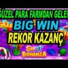 SWEET BONANZA | FARMDAN BÜYÜK VURGUN BIG WIN REKOR KAZANÇ | #slot #casino #slotoyunları #taktik