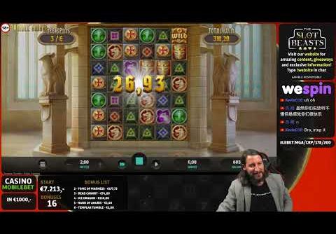 ⚔️ TEMPLAR TUMBLE BIG WIN   RELAX GAMING SLOT ⚔️