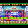 **MEGA BIG WIN!** WOW! I LOVE THIS SLOT!🦄Mystical Unicorn WMS Slot Machine Bonus Casino Wins
