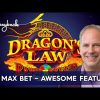 AWESOME WIN & RETRIGGER! Dragon’s Law Rapid Fever Slot – LOVED IT!