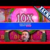 RARE! GLINDA DELIVERS A 10X! MASSIVE WINNING on Wizard of Oz Slot Machines With SDGuy1234