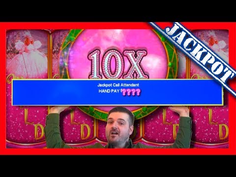 RARE! GLINDA DELIVERS A 10X! MASSIVE WINNING on Wizard of Oz Slot Machines With SDGuy1234