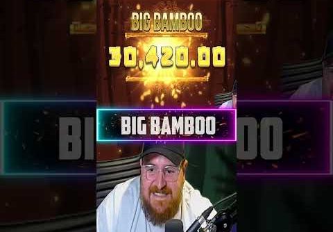 Mega Coin Win on Big bamboo slot on Bonus game